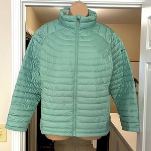 NWOT Mint Green Columbia Women's Omni Heat Jacket Puffer